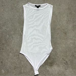 Mesh White Bodysuit 🤍✨
